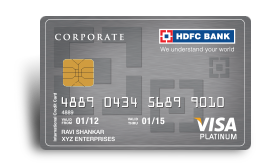 Corporate Platinum Credit Card Fees & Charges